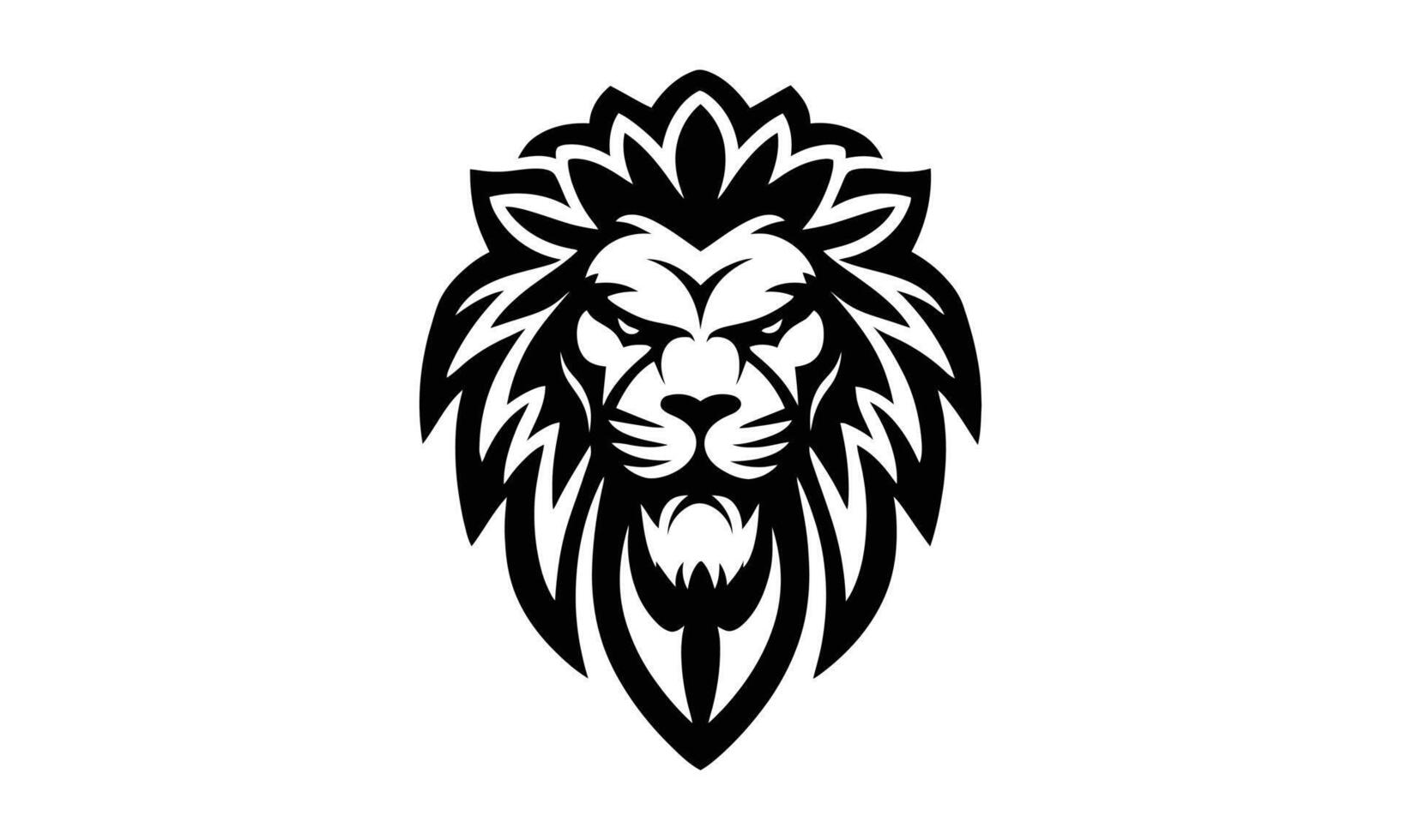 Lion vecteur icône graphique logo conception