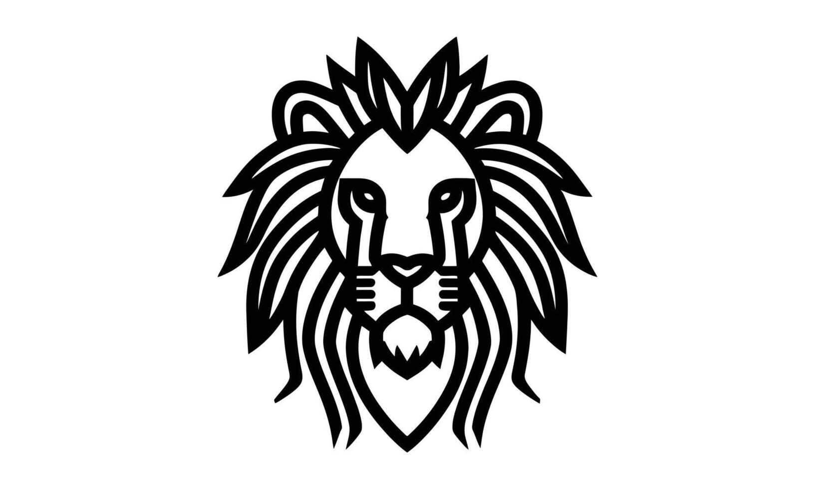 Lion vecteur icône graphique logo conception