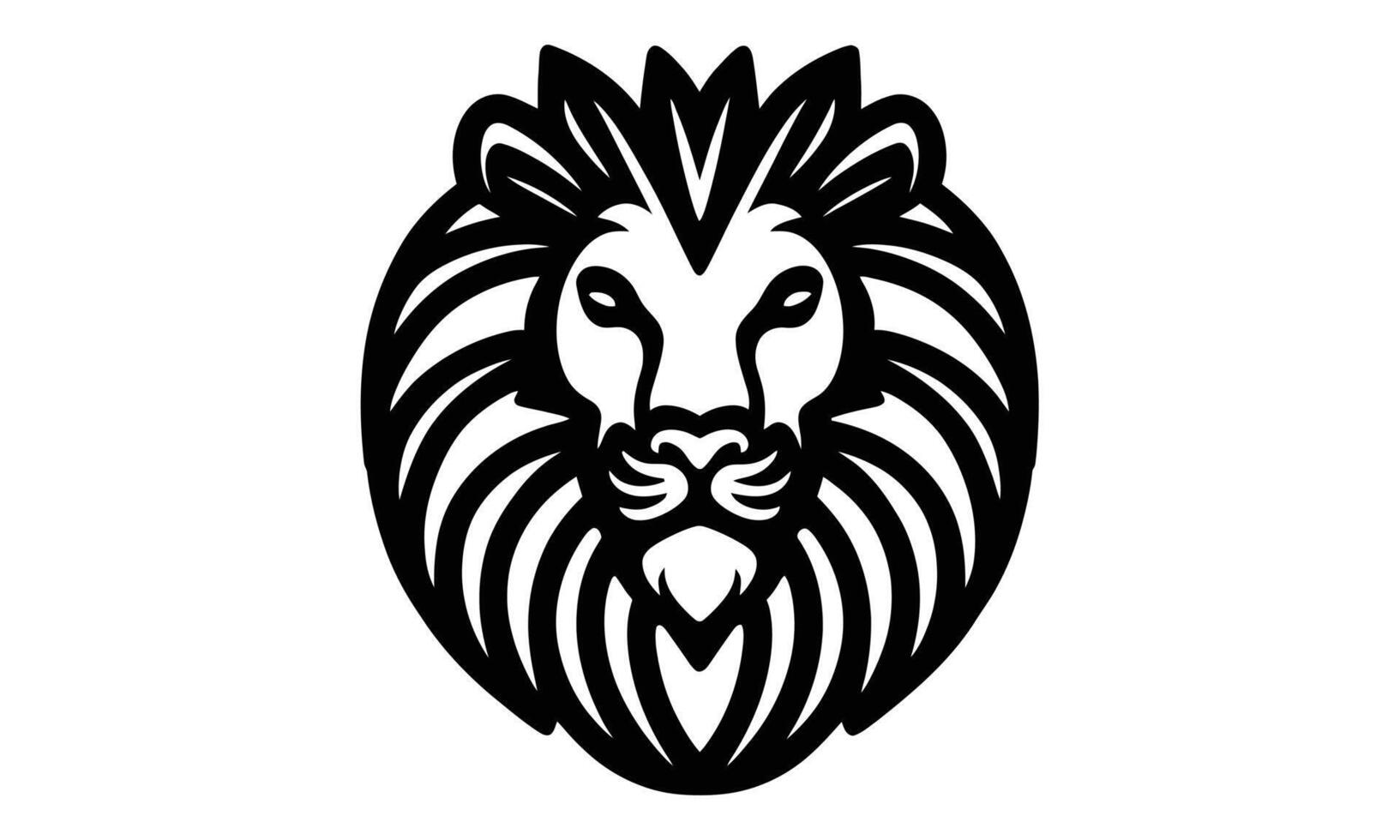 Lion vecteur icône graphique logo conception