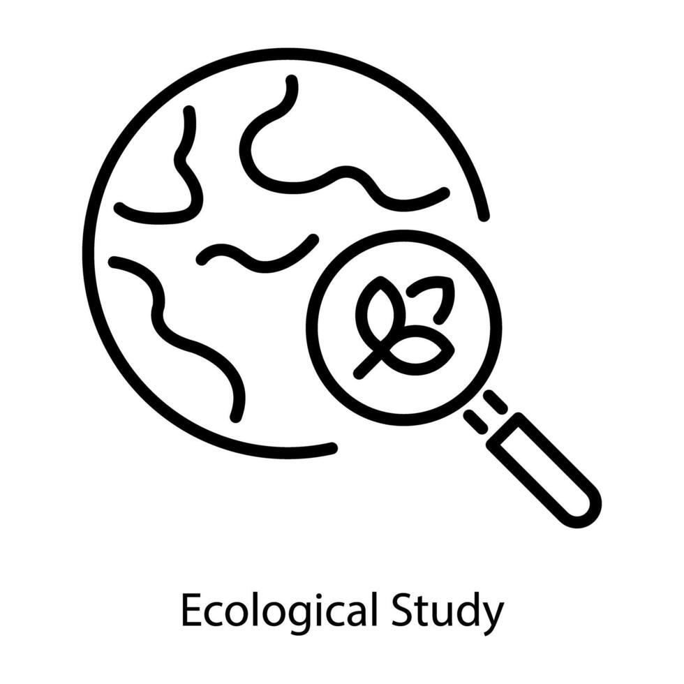 branché écologique étude vecteur