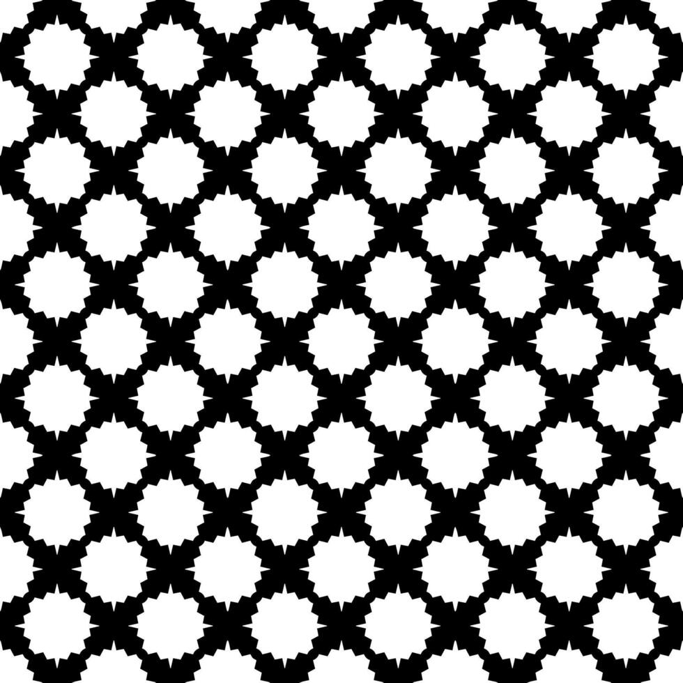 motif abstrait sans couture noir et blanc. arrière-plan et toile de fond. conception ornementale en niveaux de gris. vecteur