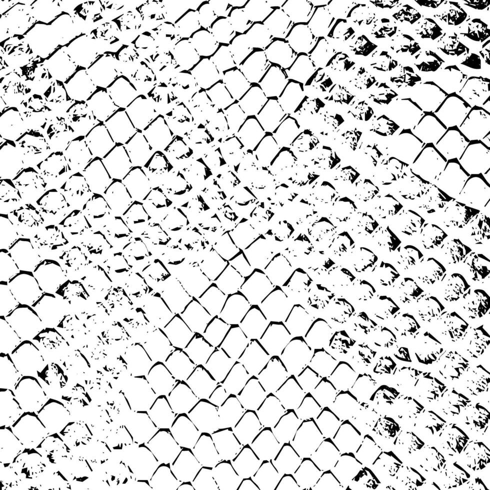 texture vectorielle fissurée rustique avec de nombreuses fissures et rayures. fond abstrait. surface cassée et endommagée. vecteur