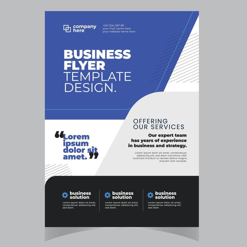 modèle de brochure de guide de présentation d'entreprise, rapport annuel, modèle de conception de brochure d'entreprise géométrique plat minimaliste de 16 pages, format a4. vecteur