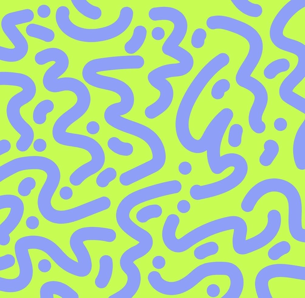abstrait griffonnage lignes coloré vecteur Contexte