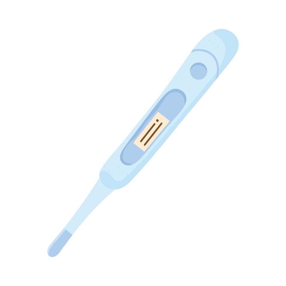 thermomètre numérique médical vecteur