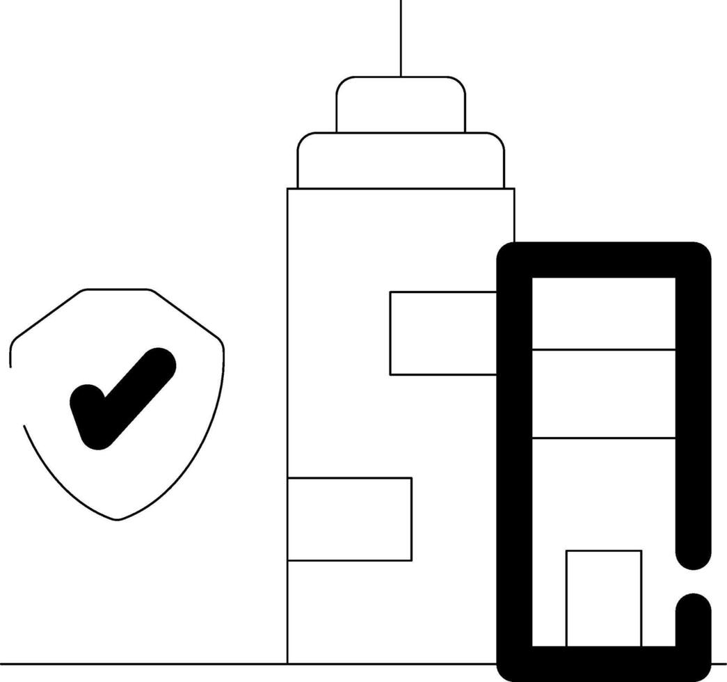 affaires Assurance Créatif icône conception vecteur