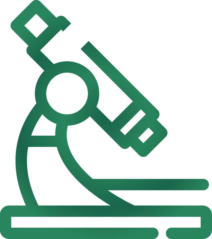 conception d'icône créative microscope vecteur