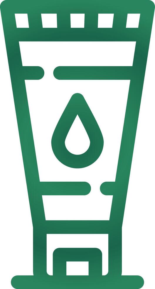 conception d'icônes créatives hydratantes vecteur