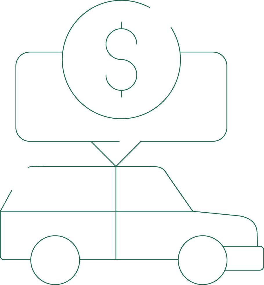 tarif Créatif icône conception vecteur