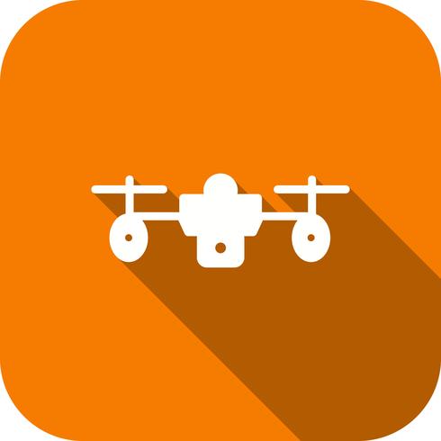 Icône de drone de vecteur