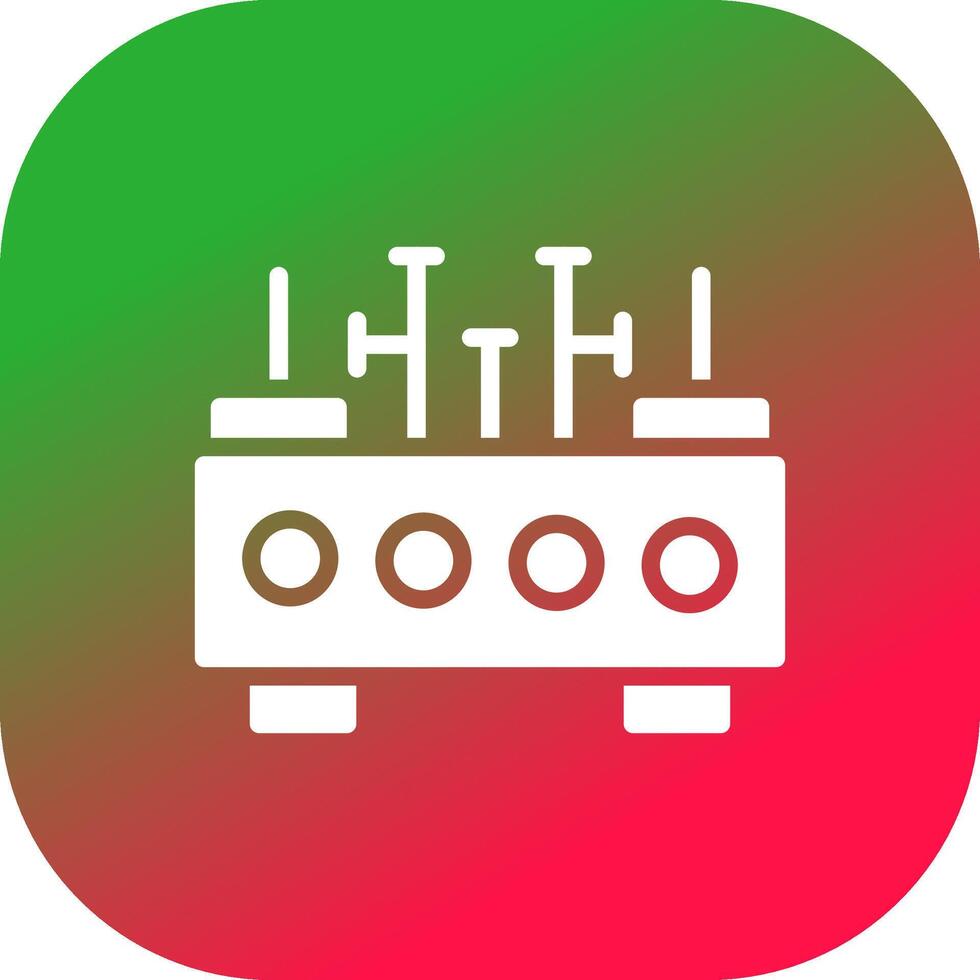 conception d'icône créative de routeur wifi vecteur