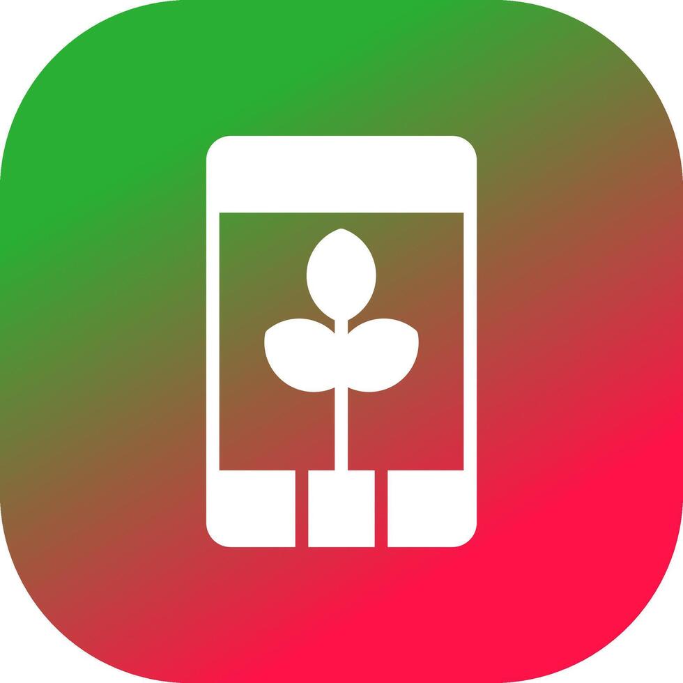 agriculture app Créatif icône conception vecteur