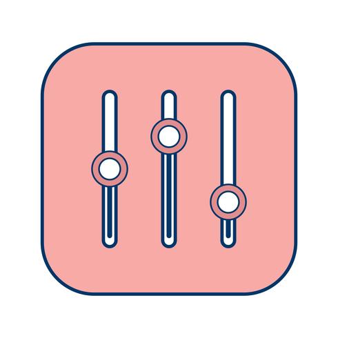 Réglage icône illustration vectorielle vecteur