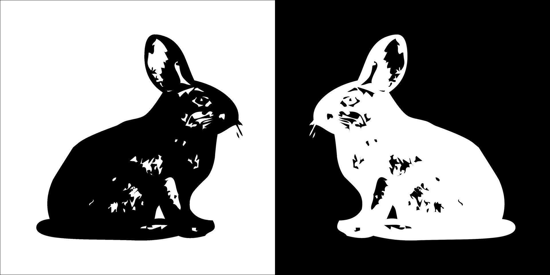 illustration vecteur graphique de lapin icône