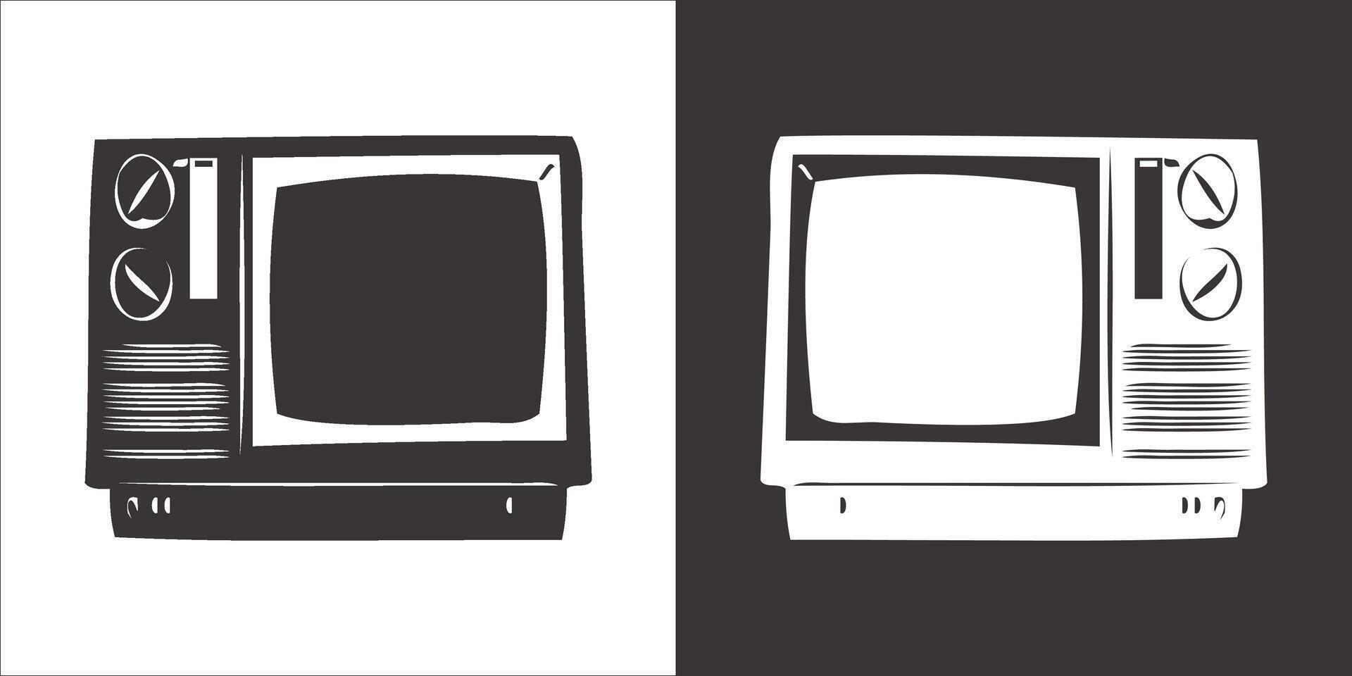 illustration vecteur graphique de télévision icône