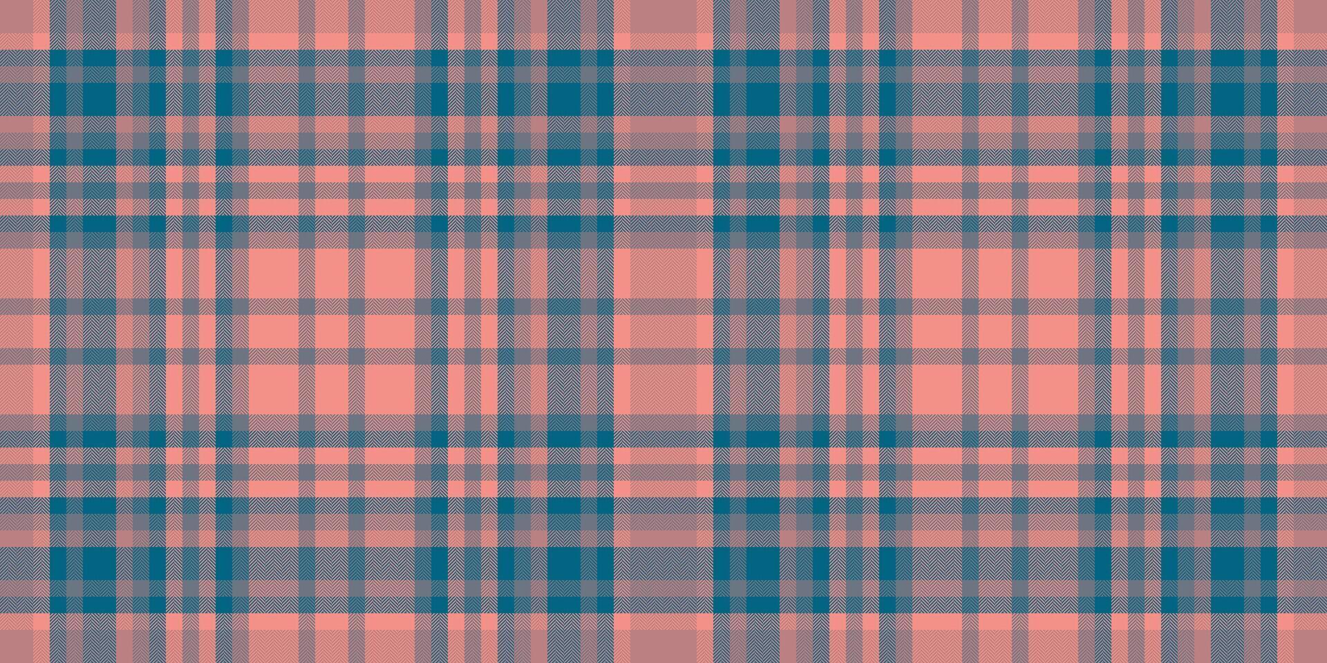 attacher texture plaid arrière-plan, dimensionnel sans couture vérifier tartan. silencieux modèle textile vecteur en tissu dans rouge et pastel couleurs.