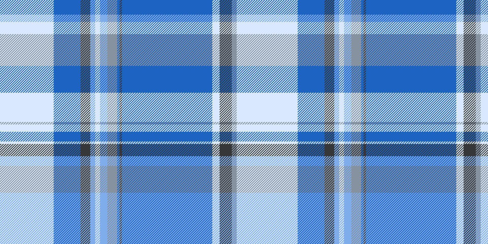 grenier plaid vecteur tartan, tenue Contexte en tissu transparent. vêtement textile vérifier modèle texture dans bleu et lumière couleurs.