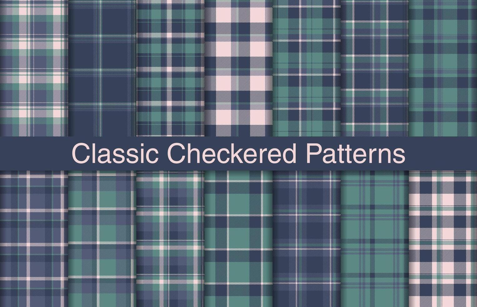 classique plaid liasses, textile conception, à carreaux en tissu modèle pour chemise, robe, costume, emballage papier imprimer, invitation et cadeau carte. vecteur