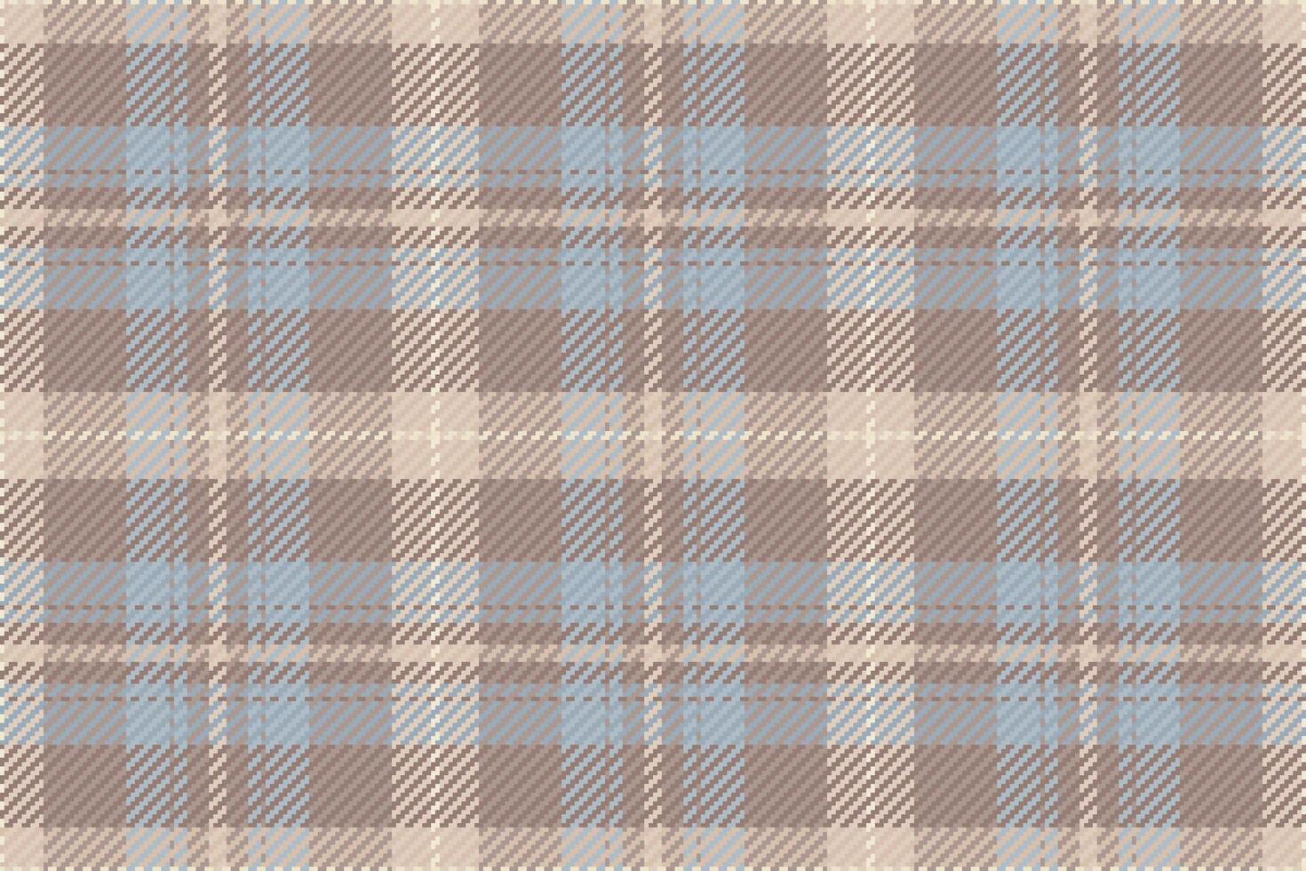 nostalgie sans couture en tissu plaid, soie modèle vecteur texture. octobre tartan Contexte vérifier textile dans pastel et lumière couleurs.