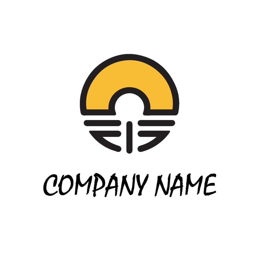 affaires logo conception pour entreprise vecteur