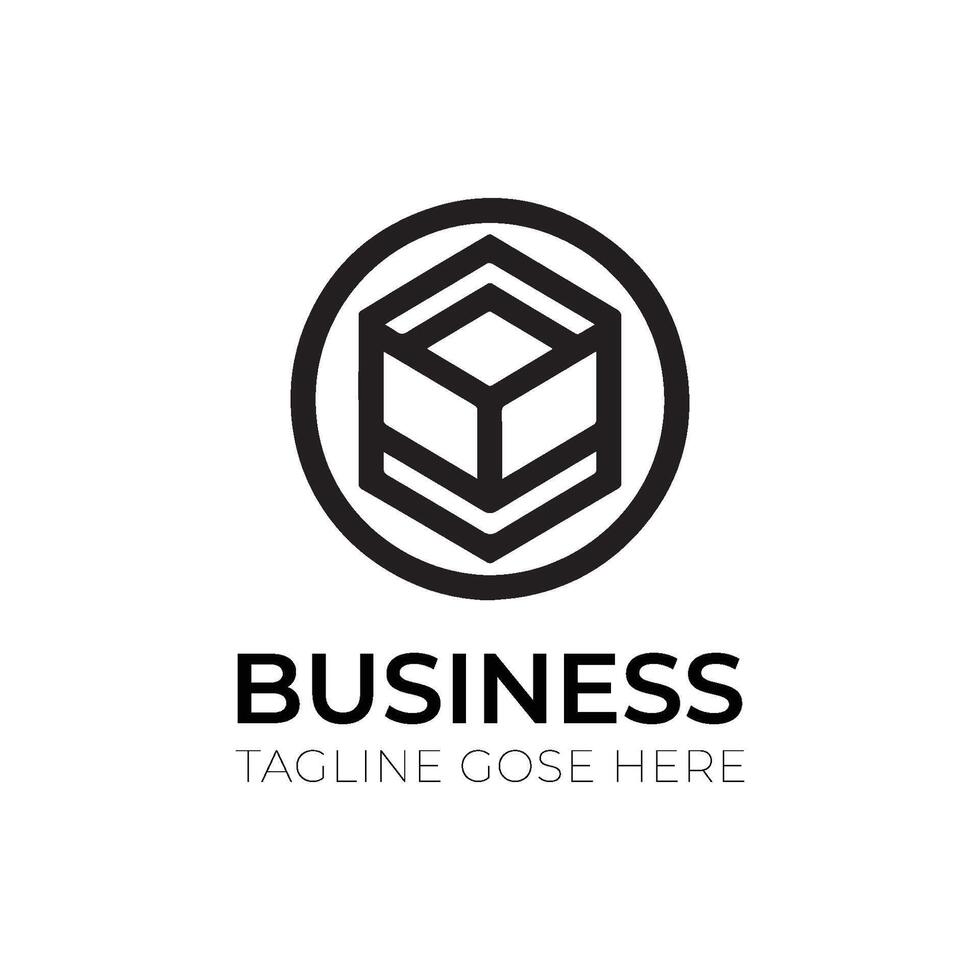 création de logo d'entreprise vecteur