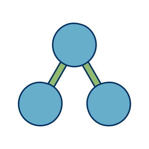 Partager l&#39;icône Illustration vectorielle vecteur