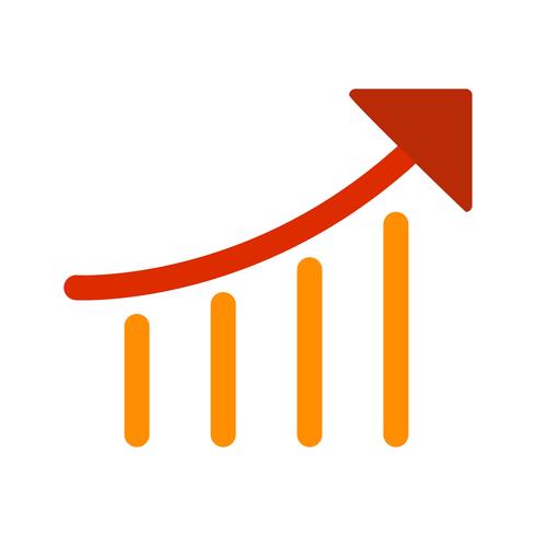 Icône de performance de référencement vectoriel