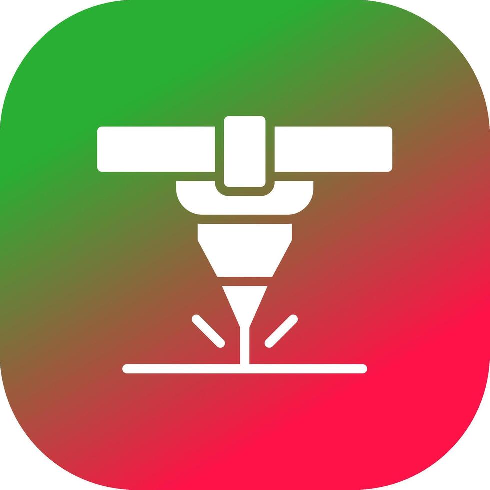 conception d'icône créative laser vecteur