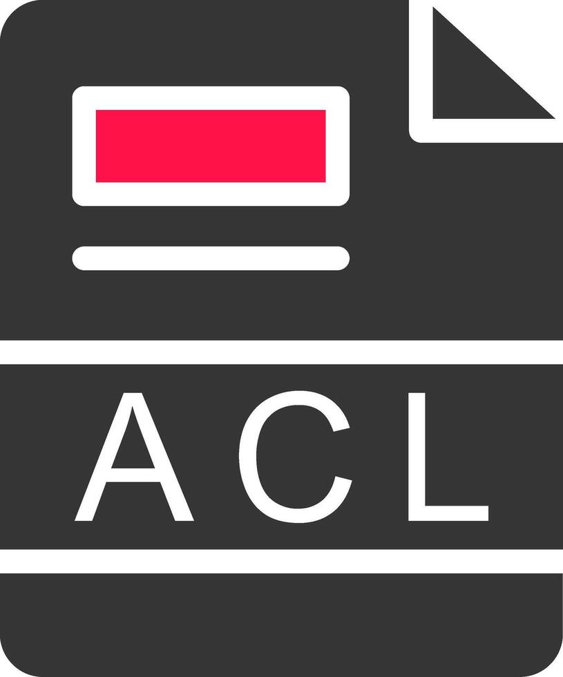 acl Créatif icône conception vecteur