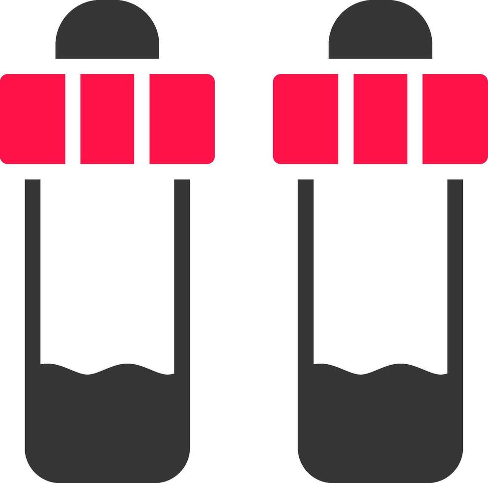 conception d'icône créative de tube à essai vecteur