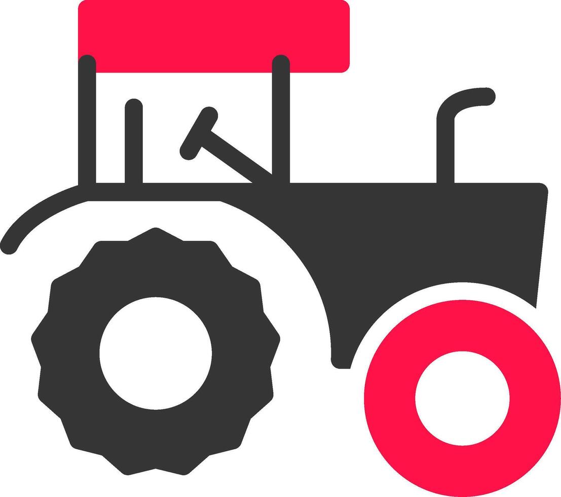 conception d'icône créative de tracteur vecteur