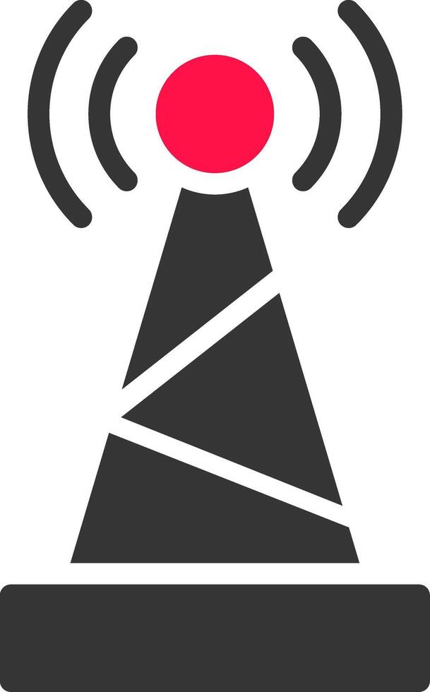 conception d'icône créative d'antenne vecteur