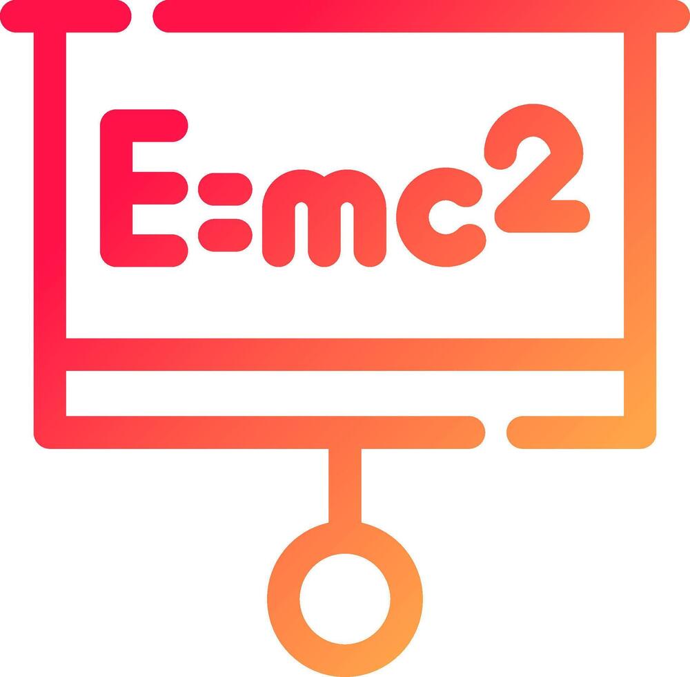 conception d'icône créative de relativité vecteur