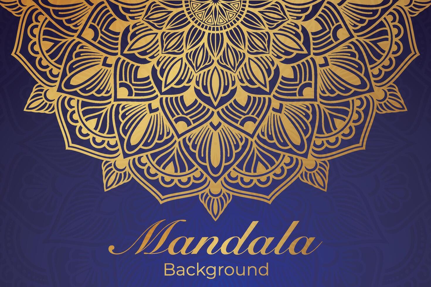 luxueux mandala modèle arrière-plan, luxe mandala invitation salutation carte conception, circulaire modèle vecteur conception,