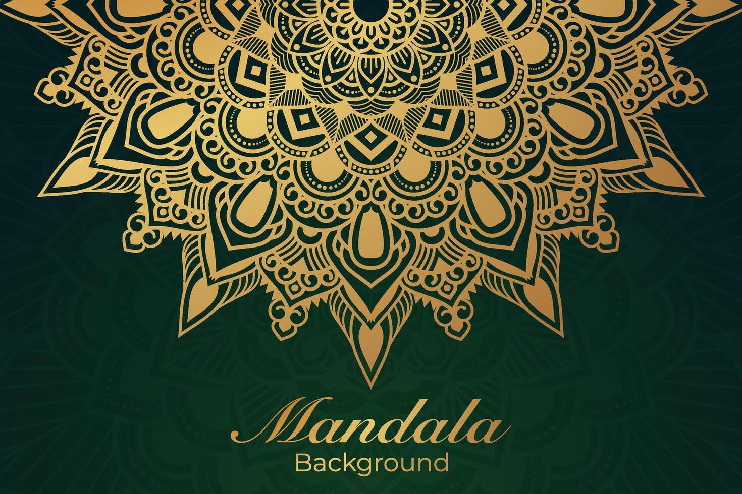 luxueux mandala modèle arrière-plan, luxe mandala invitation salutation carte conception, circulaire modèle vecteur conception,