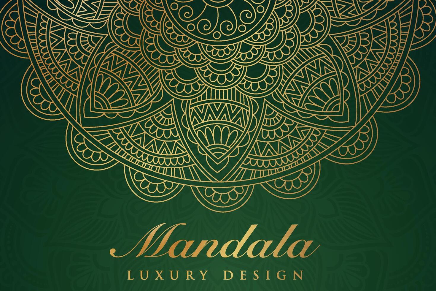 luxueux mandala modèle arrière-plan, luxe mandala invitation salutation carte conception, circulaire modèle vecteur conception,