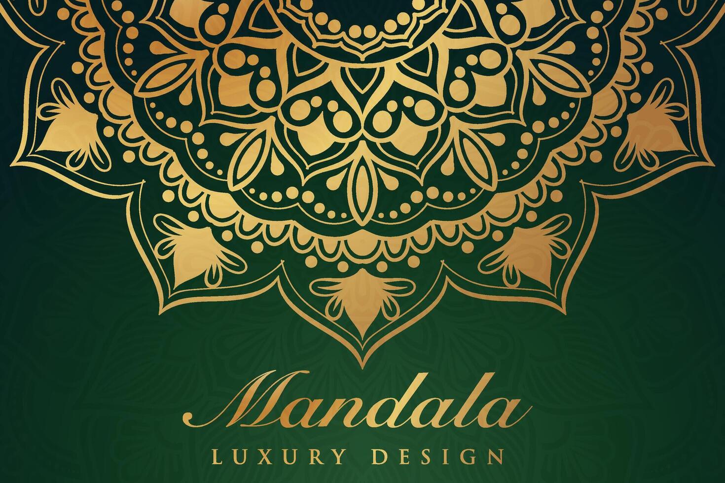 luxueux mandala modèle arrière-plan, luxe mandala invitation salutation carte conception, circulaire modèle vecteur conception,