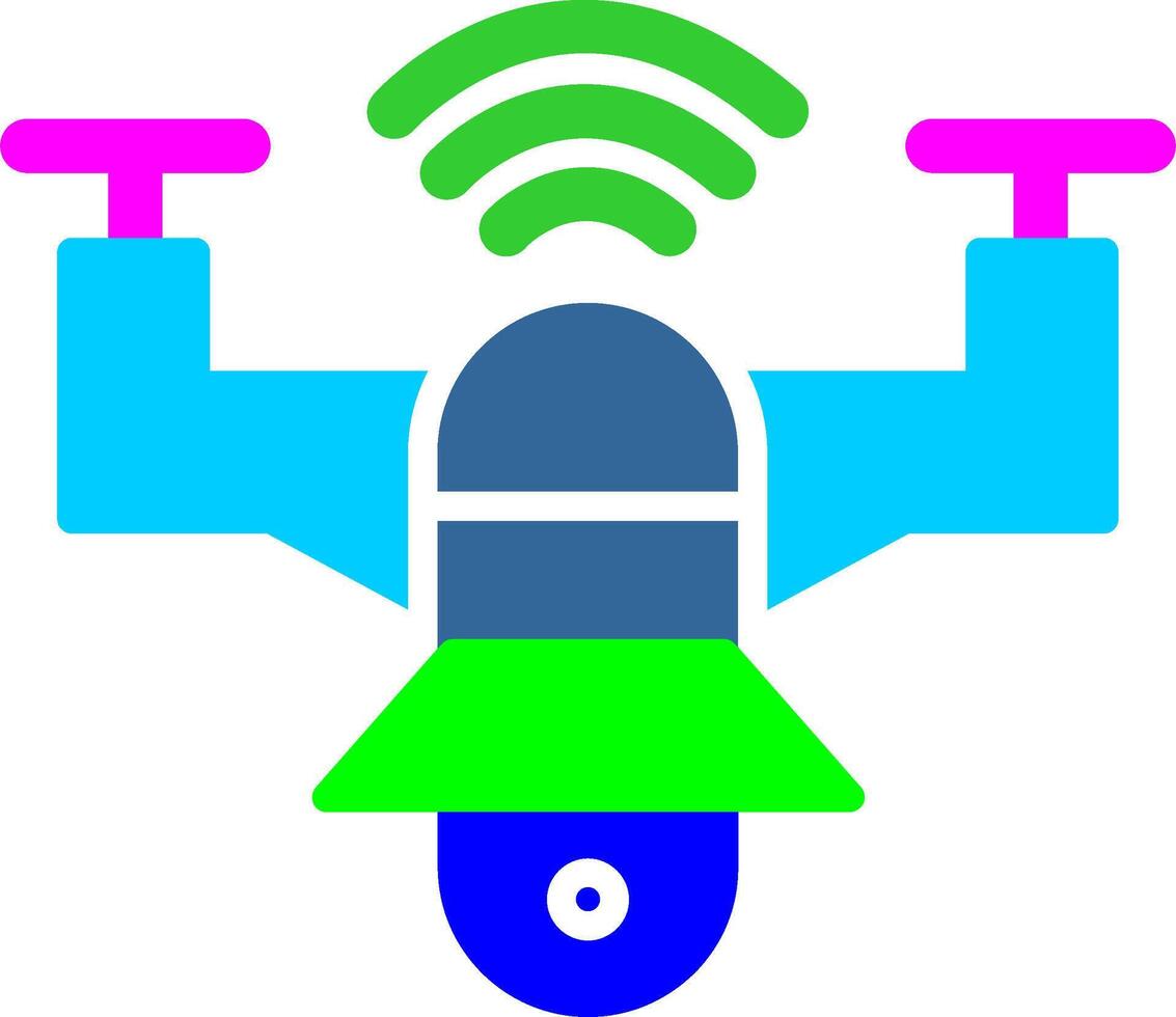 icône de vecteur de drone
