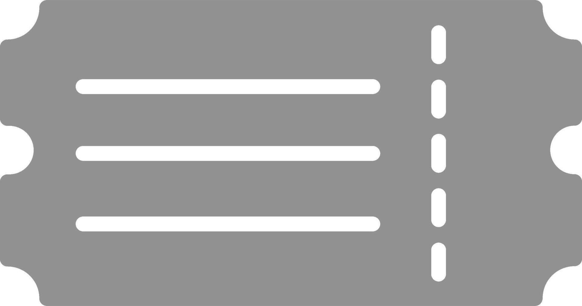 icône de vecteur de billets