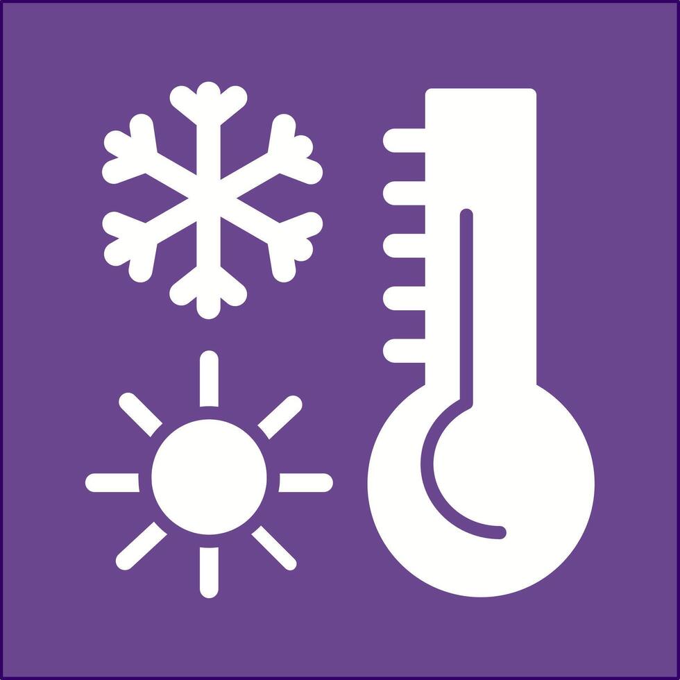 icône de vecteur de thermomètre