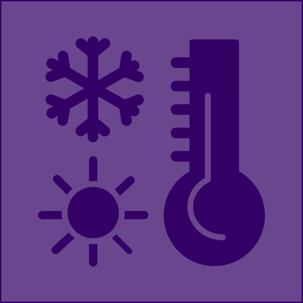 icône de vecteur de thermomètre