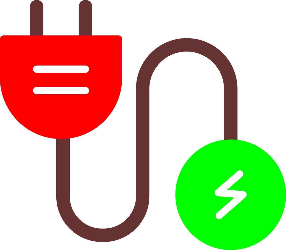 icône de vecteur de courant électrique
