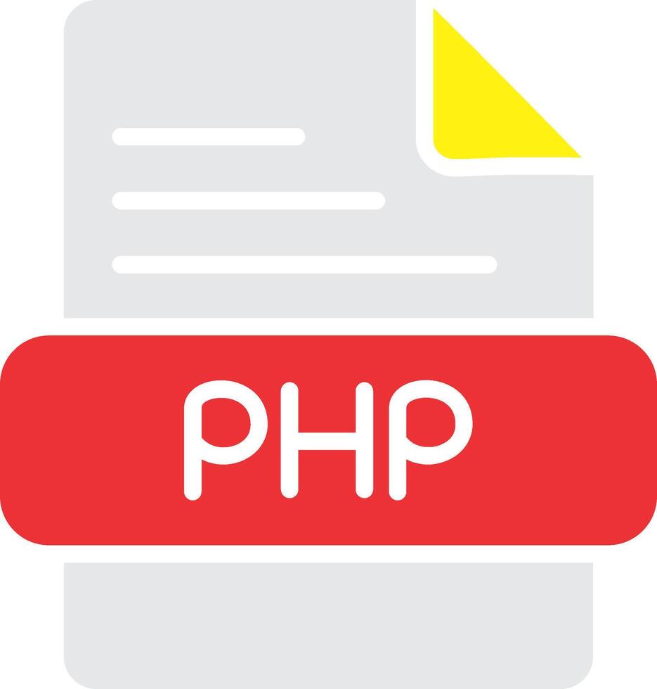 icône de vecteur php