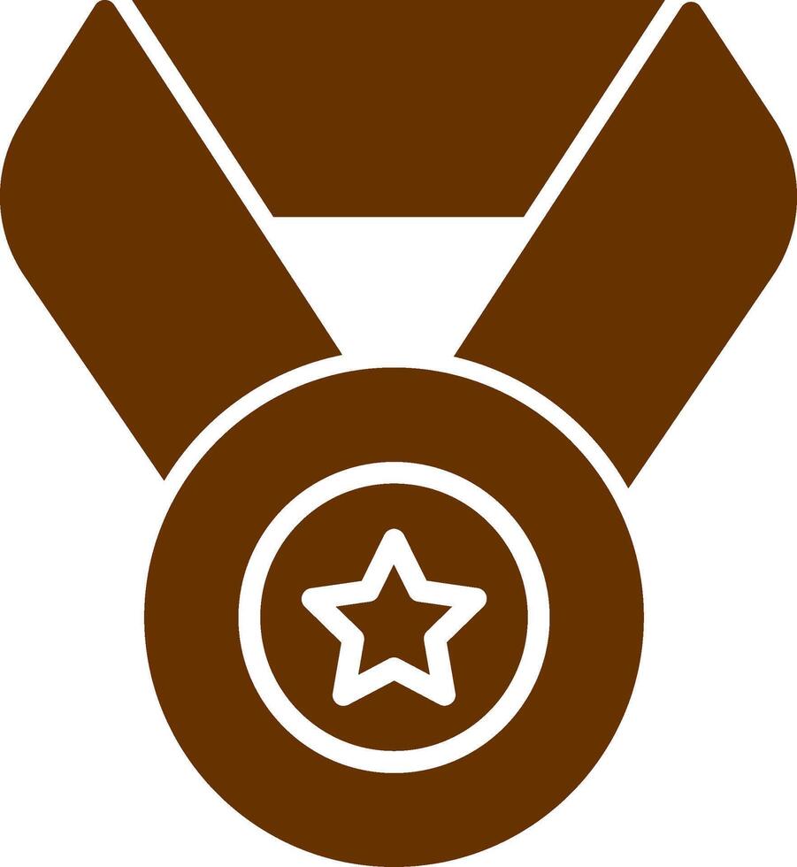 icône de vecteur de médaille