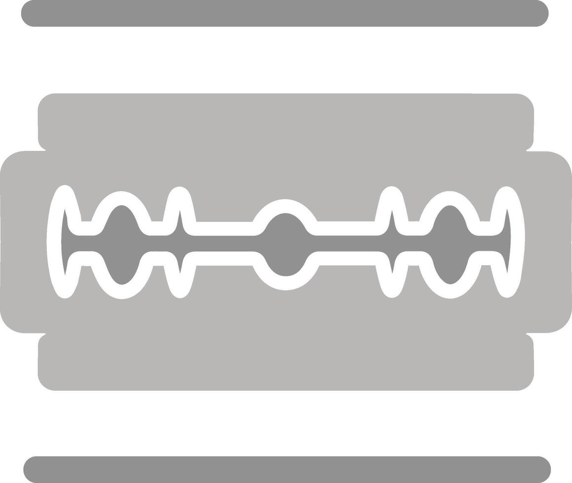 icône de vecteur de lame de rasoir