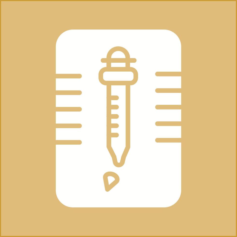 icône de vecteur de compte-gouttes