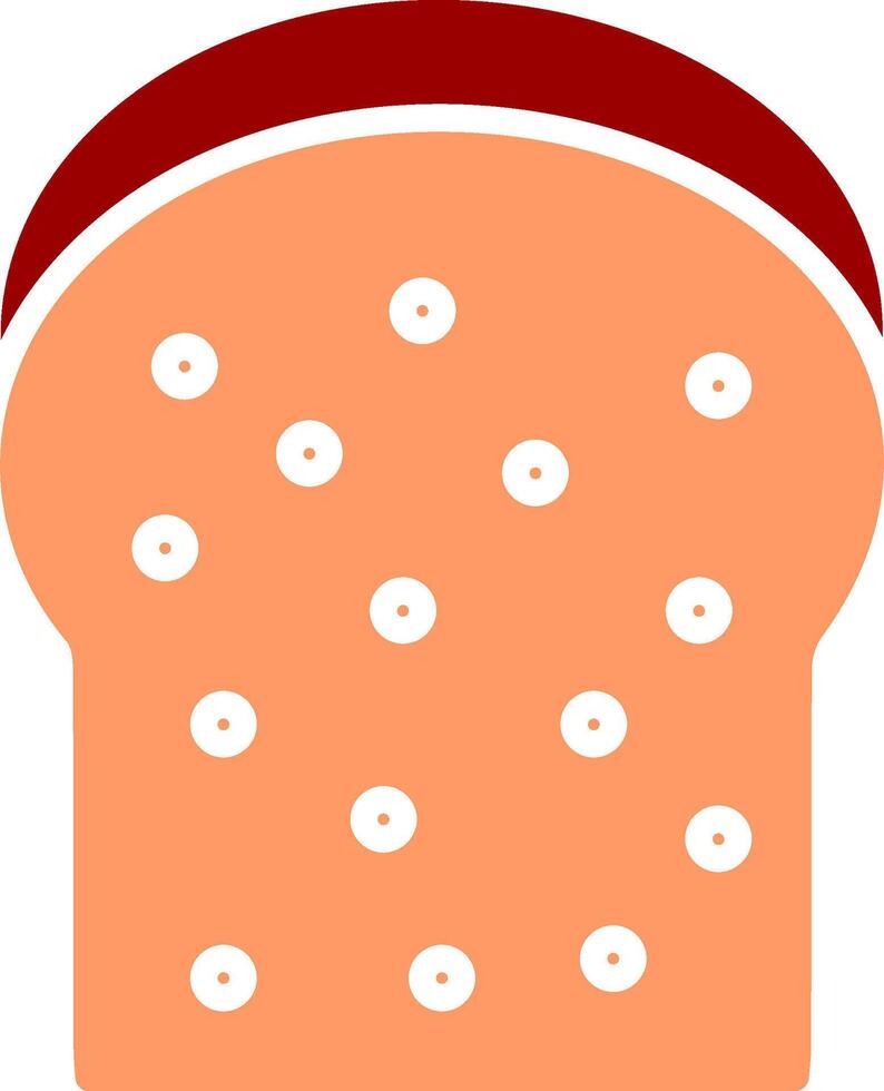 icône de vecteur de pain