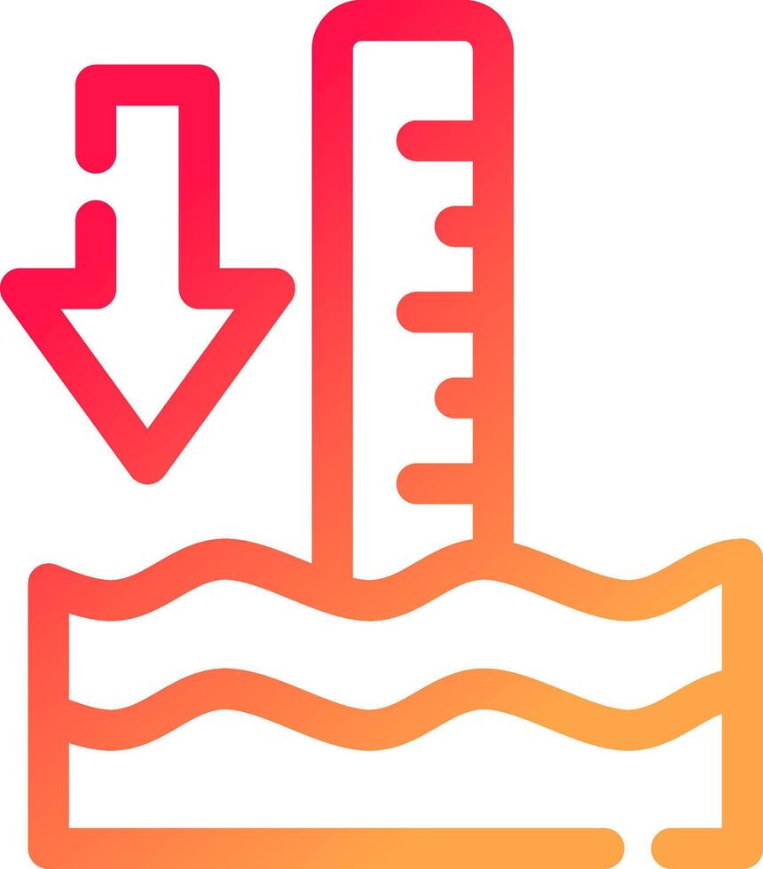 faible marée Créatif icône conception vecteur
