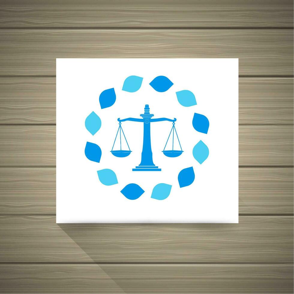 Logo de l&#39;avocat vecteur