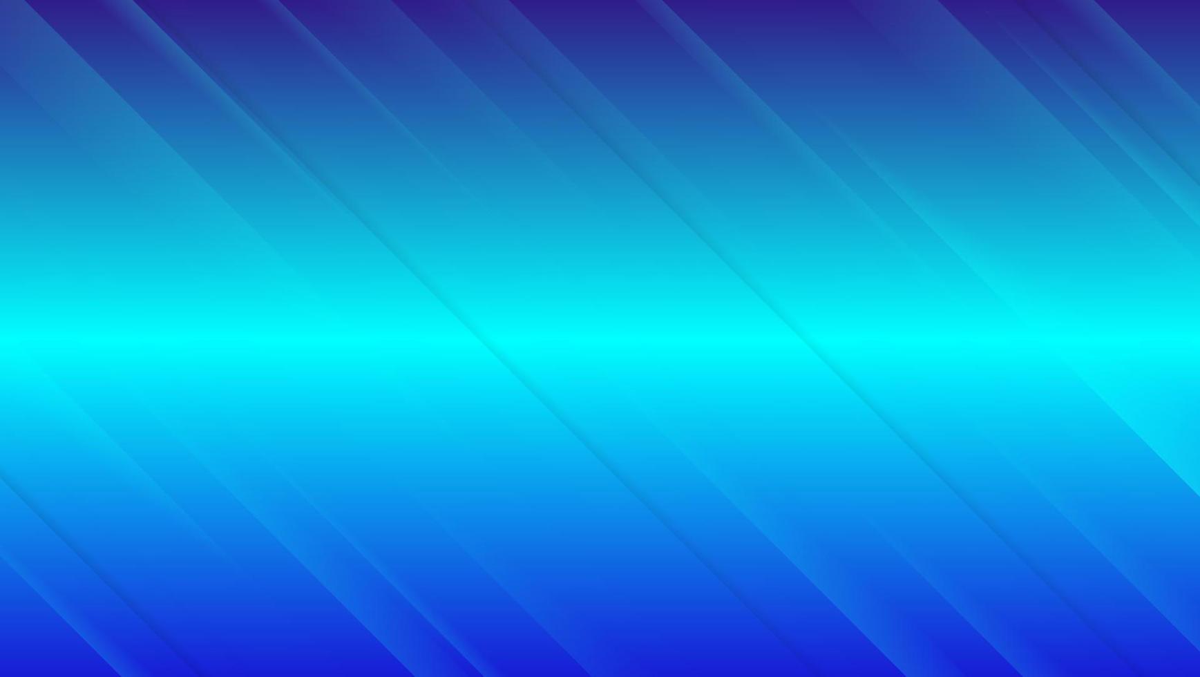 fond bleu dégradé de rayures dynamiques modernes abstraites vecteur